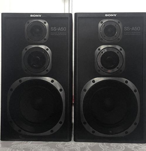 Sony speakers  80W, Audio, Tv en Foto, Luidsprekerboxen, Zo goed als nieuw, Front, Rear of Stereo speakers, 60 tot 120 watt, Sony