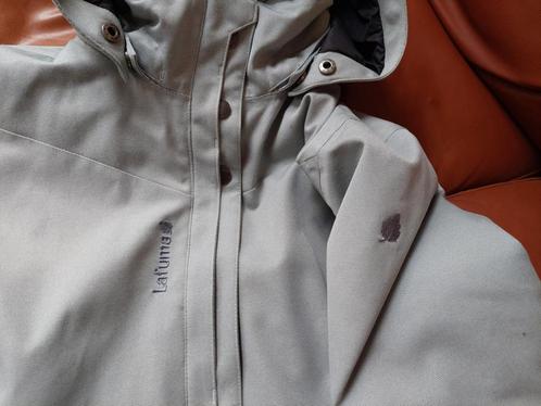 La Fuma winterjas - lichtblauw maat L/42, Kleding | Dames, Jassen | Winter, Gedragen, Maat 42/44 (L), Grijs, Ophalen