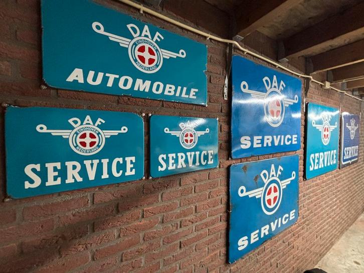 Daf emaille reclameborden gezocht/gevraagd, Verzamelen, Merken en Reclamevoorwerpen, Reclamebord, Ophalen of Verzenden