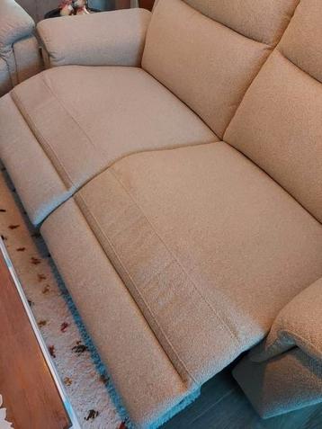 salon 3x2 zit stof, 6 weken oud nieuw , 2x.relax zit/hoofd. beschikbaar voor biedingen