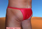 Tanga Ibiza met sluitingen, Slip, Body Style, Rouge, Enlèvement ou Envoi