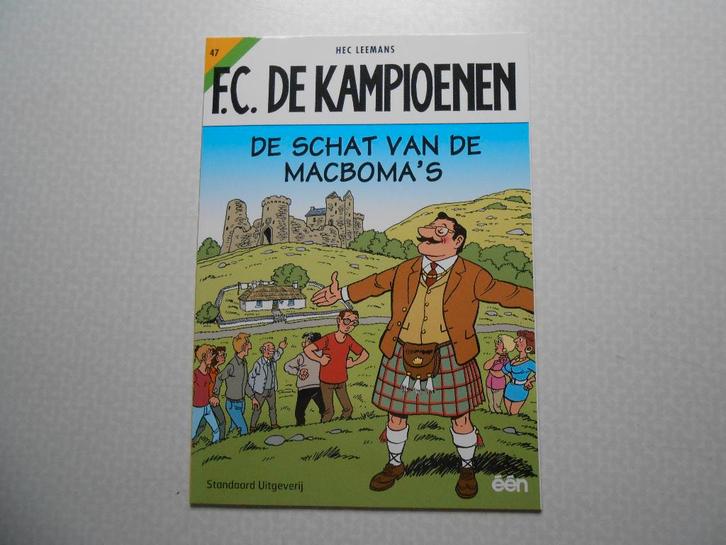 F.C. De kampioenen 47 De schat van de MacBoma's 2007 1ste dr, Boeken, Stripverhalen, Nieuw, Eén stripboek, Ophalen of Verzenden