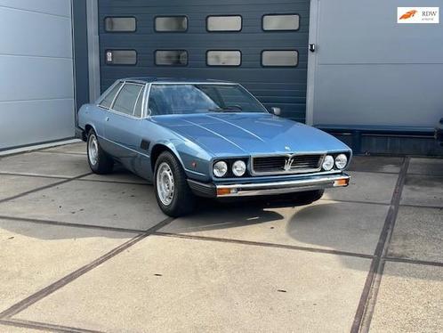 Maserati Kyalami 4.2, Auto's, Oldtimers, Bedrijf, Te koop, Lederen bekleding, Metaalkleur, Maserati, Benzine, Coupé, 2 deurs, Handgeschakeld