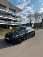 Bmw 523i e60 lci, Auto's, BMW, Zwart, Particulier, Te koop, Rood