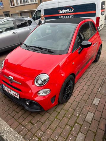 Fiat Abarth 595C 2017 91 000km, Autos, Autres modèles, Achat, Cabriolet, Carnet d'entretien
