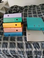 Lot de 7 classeurs, Diversen, Schrijfwaren, Ophalen, Zo goed als nieuw