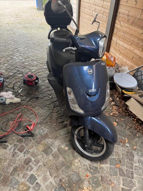 Sym fiddle 2 klasse b, Fietsen en Brommers, Scooters | SYM, Gebruikt, Fiddle, Klasse B (45 km/u), Benzine, Ophalen
