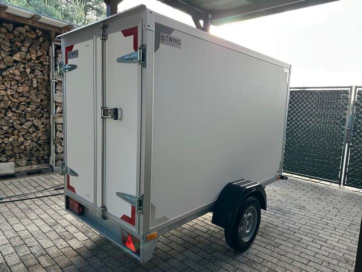 Aanhangwagen gesloten ongeremd 750kg nieuwstaat! Zoe foto’s!, Auto diversen, Aanhangers en Bagagewagens, Zo goed als nieuw, Ophalen