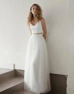 Trouwjurk (tweedelig), Kleding | Dames, Trouwkleding en Trouwaccessoires, Ophalen of Verzenden, Trouwjurk