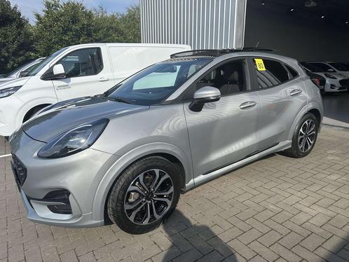 Ford Puma 1.0Mhev 125pk St-line+GPS+parkh+pano dak+cruise+w, Auto's, Ford, Te koop, Puma, ABS, Adaptieve lichten, Airbags, Apple Carplay