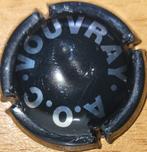 Capsule Crémant de Loire, VOUVRAY A.O.C. noir&métal nr.01, Ophalen of Verzenden, Nieuw, Frankrijk, Overige typen