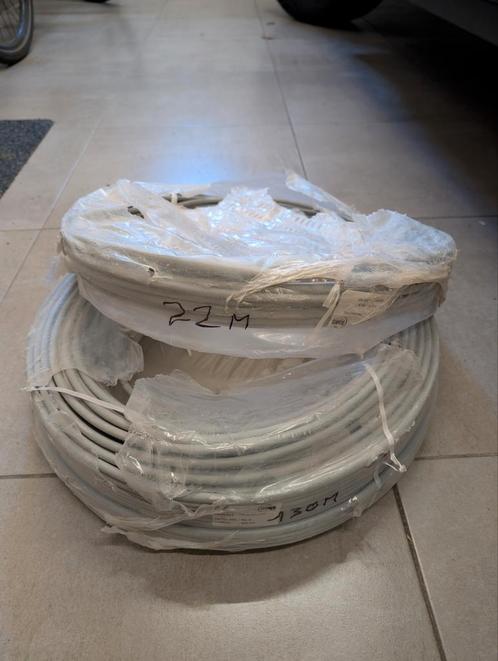 Telenet RG6 Coax kabel 130m, Doe-het-zelf en Bouw, Elektriciteit en Kabels, Nieuw, Ophalen of Verzenden