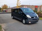 Renault Trafic 2.0Dci dubbele cabine, airconditioning**, Auto's, Euro 5, Zwart, Renault, Zwart