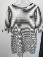 Wit/blauw gestreept kleedje van JBC maat 122, Kinderen en Baby's, Kinderkleding | Maat 122, Meisje, Ophalen of Verzenden, Zo goed als nieuw
