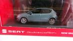 SEAT IBIZA 5P BLEU MET. STRICT.NEUVE 1/43 SCELLEE, Hobby en Vrije tijd, Ophalen of Verzenden, Nieuw, Auto, Overige merken