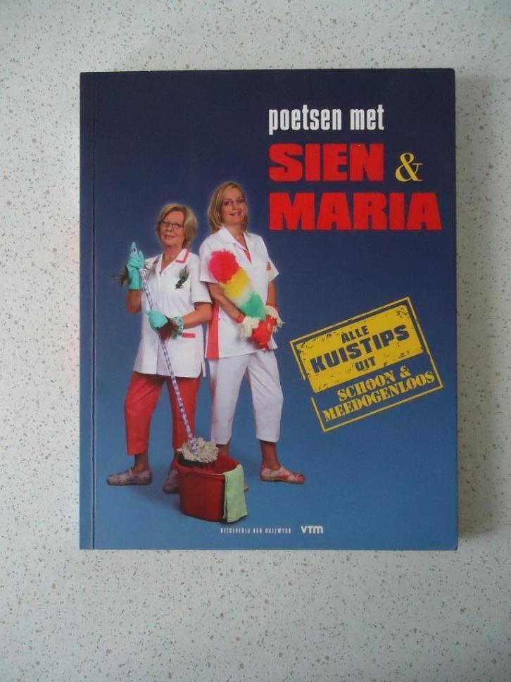 Het boek  "Poetsen met Sien & Maria", Boeken, Overige Boeken, Zo goed als nieuw, Ophalen of Verzenden