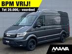 MAN TGE 35 2.0 3.180 180PK Automaat L3H3 Navi Sensoren Clima, Auto's, Stof, Zwart, 4 cilinders, Bedrijf