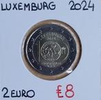2 EURO 2024   LUXEMBURG  100j  1FR    € 8, Postzegels en Munten, Munten | Europa | Euromunten, 2 euro, Luxemburg, Ophalen of Verzenden