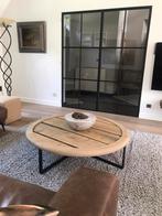 Eiken Salontafel nieuw 110, Huis en Inrichting, Tafels | Salontafels, Rond, Nieuw, Ophalen of Verzenden, Modern