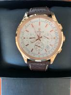 heren horloge nieuw org, nieuw), Ophalen of Verzenden, Nieuw, Polshorloge, Leer