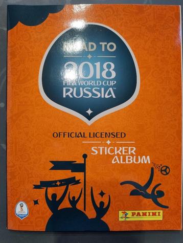 Panini Road to WK 2018 album beschikbaar voor biedingen