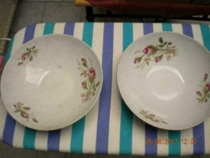 Sla-/friet ... kommen (2st.), Antiek en Kunst, Antiek | Servies los, Ophalen