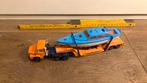 Majorette 1/60 camion bateau, Ophalen of Verzenden, Gebruikt, Bus of Vrachtwagen
