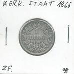 Vaticaan, 1 Lira 1866 R., Postzegels en Munten, Ophalen of Verzenden, Overige landen, Losse munt, Zilver