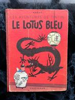 TINTIN - LE LOTUS BLEU - EO couleur - 1946 - B1 - BE, Boeken, Stripverhalen, Gelezen, Eén stripboek, Ophalen of Verzenden, HERGE