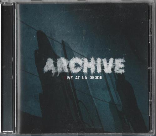ARCHIVE - LIVE AT LA GEODE - LIMITED EDITION CD ULTRA RARE, CD & DVD, CD | Rock, Utilisé, Progressif, Envoi