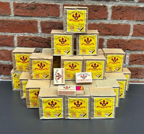 Lot luciferdoosjes, Union Match, Verzamelen, Rookartikelen, Aanstekers en Luciferdoosjes, Zo goed als nieuw, Luciferdoosjes of -merken