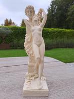 Albasten beeldje, Ophalen