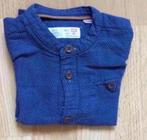 Blauw overhemd je maatje 80 uit de Zara boy collection., Kinderen en Baby's, Ophalen of Verzenden, Zo goed als nieuw, Overhemdje of Bloesje