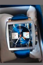 tag heuer Gulf Monaco mooie blauwe kleurWerkende Chonograaf, Ophalen of Verzenden, Nieuw, TAG Heuer
