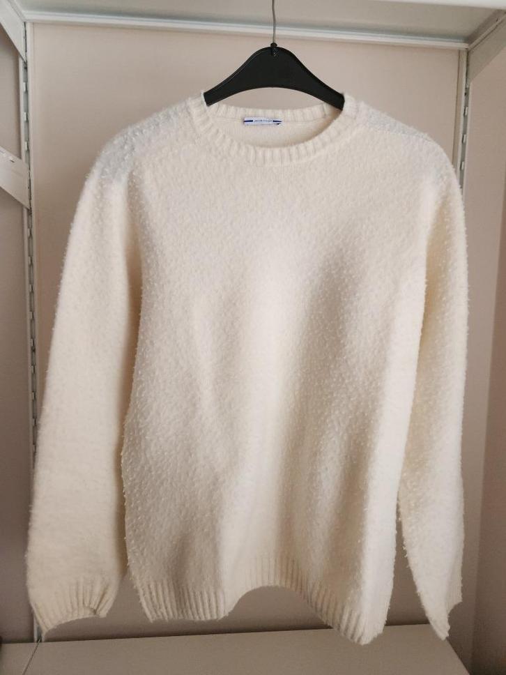 Stijlvolle Jacob Cohen trui XL off-white (valt als maat L), Kleding | Heren, Truien en Vesten, Zo goed als nieuw, Maat 52/54 (L)