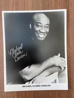 Handtekening Michael Clarke Duncan, Verzamelen, Muziek, Artiesten en Beroemdheden, Ophalen of Verzenden