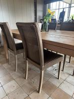 vincen shepard rieten stoelen 8 stuks, Ophalen, Gebruikt, Riet of Rotan, Vier