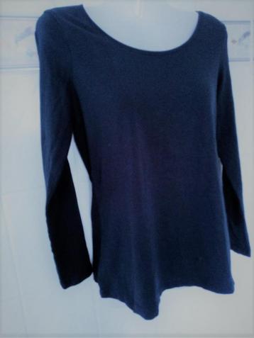 Hema : donkerblauw longsleeve t-shirt lange mouwen , M beschikbaar voor biedingen