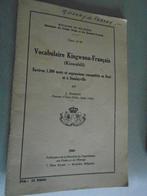 NEDERLANDSE GRAMMATICA/NEDERLANDS-FRANS WOORDENBOEK, GRAMMAIRE NEERLANDAISE/DICTIONNAIRE, Ophalen of Verzenden