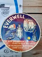 Reclamebordje Everwell fiets verlichting, Verzamelen, Merken en Reclamevoorwerpen, Ophalen of Verzenden, Zo goed als nieuw