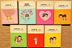 7 numéros de la série 'Love is...' series[Nos.1-7] - 1970/73, Livres, Cartoons ou Dessins humoristiques, Utilisé, Envoi, Kim Grove (1941-1997)
