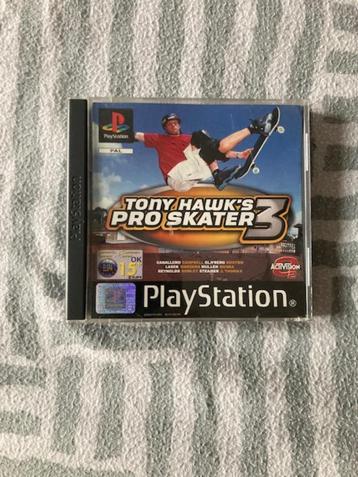 PS1 game: Tony Hawk pro skater 3