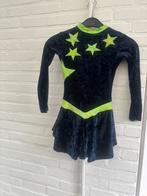 Schaatspakje donker blauw velours, Sport en Fitness, Turnen, Overige typen, Nieuw, Kindermaat 122 t/m 140, Verzenden