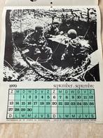 VINTAGE LEGER/OORLOG-kalender 1970., Enlèvement ou Envoi