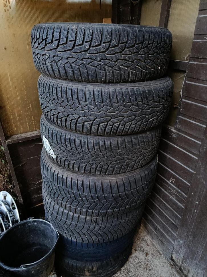 Pneus d'hiver, Auto-onderdelen, Banden en Velgen, Band(en), Winterbanden, Overige, Personenwagen, Gebruikt, Ophalen