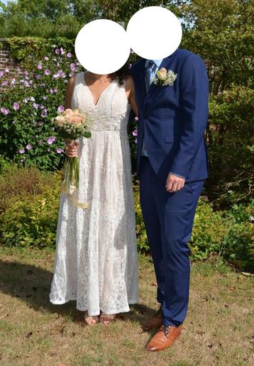 Elegante trouwjurk - maat medium beschikbaar voor biedingen