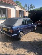 Golf cabrio bouwjaar 1991, Auto's, Volkswagen, Cabriolet, Blauw, Handgeschakeld, 3 deurs
