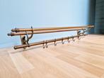 Art Deco koperen kapstok, 1920-30s, Wandkapstok, Gebruikt, 100 tot 150 cm, ...