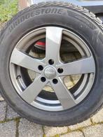 Winterbanden 225/60R16 Bridgestone, Banden en Velgen, 16 inch, Gebruikt, Personenwagen