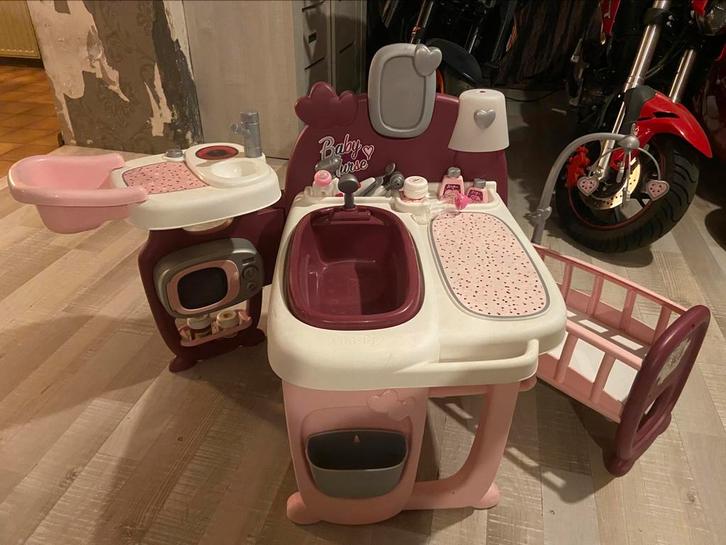 Chambre et salle de bain Smoby complet, Kinderen en Baby's, Speelgoed | Speelkeukens, Zo goed als nieuw, Ophalen